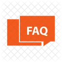 Faq 버블 Faq 커뮤니케이션 아이콘