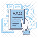 FAQ Buch  Symbol