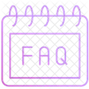 Faq Calender Schedule Icon