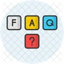 FAQ Cubes Icon
