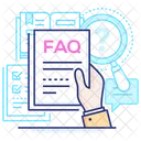 Faq Document  Icon