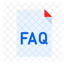 FAQ-Dokument  Symbol