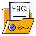 FAQ Folder  Icon