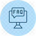 Faq Questions Answers Icon
