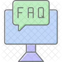 Faq Questions Answers Icon