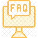 Faq Questions Answers Icon