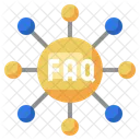 FAQ Netzwerk  Symbol