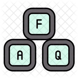 FAQ-Würfel  Symbol