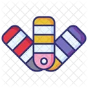 Farbmuster Farbpalette Farbmuster Symbol