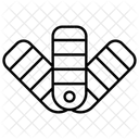 Farbmuster Farbpalette Farbmuster Symbol