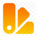 Farbmuster Farbpalette Farbfuhrer Symbol