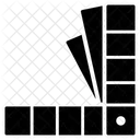 Farbpalette Farbmuster Farbfuhrer Symbol