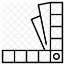Farbpalette Farbmuster Farbfuhrer Symbol