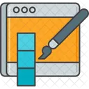 Farbkorrektur Symbol