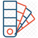 Farbmuster Farbpalette Farbfuhrer Symbol