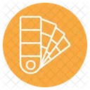 Farbmuster Farbpalette Farbfuhrer Symbol