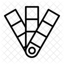 Farbmuster Farbmuster Farbfuhrer Symbol