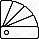 Farbmuster Farbmuster Farbfuhrer Symbol