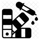 Farbkatalog Farbpalette Farbmuster Symbol