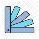 Farbmuster Farbpalette Farbfuhrer Symbol