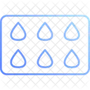 Farbmuster Symbol