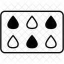 Farbmuster Farbfuhrer Haarfarbenmuster Symbol