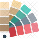Farbmuster Farbproben Farbfuhrer Symbol