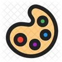 Farbpalette  Symbol