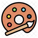 Farbpalette Malerei Palette Icon