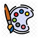 Farbpalette  Symbol