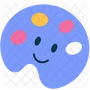 Farbpalette Farbpalette Malerei Icon