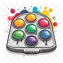 Farbpalette Symbol