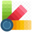 Farbpalette Farbe Palette Symbol