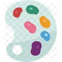 Farbpalette  Symbol