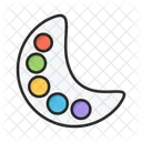 Farbe Malerei Palette Symbol