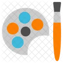 Farbpalette  Symbol