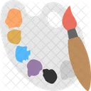 Farbe Bausatz Palette Symbol