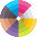 Farbfeld Palette Farben Symbol