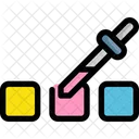 Pipette Farbe Grafik Symbol