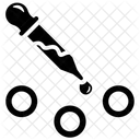 Farbwahler Pipette Fotobearbeitung Symbol