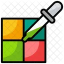 Farbmuster Farbpalette Farbmuster Symbol