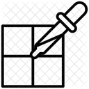 Farbmuster Farbpalette Farbmuster Symbol