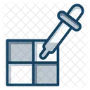 Farbmuster Farbpalette Farbmuster Symbol