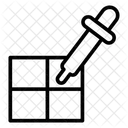 Farbmuster Farbpalette Farbmuster Symbol