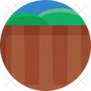 Country Living Farm Field Icon
