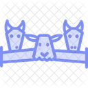 Farm Animal Fence Farm Animal Icon