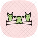 Farm Animal Fence Farm Animal Icon