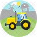 Farm Bulldozer Bulldozer Heavy Machine Icon