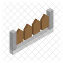 Fence Barrier Garden Icon