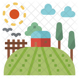 Download Farm Field Icon Of Flat Style Available In Svg Png Eps Ai Icon Fonts PSD Mockup Templates